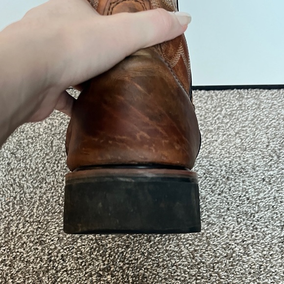 Wolverine Rancher Pull on Brown Leather Boots - Picture 13 of 16